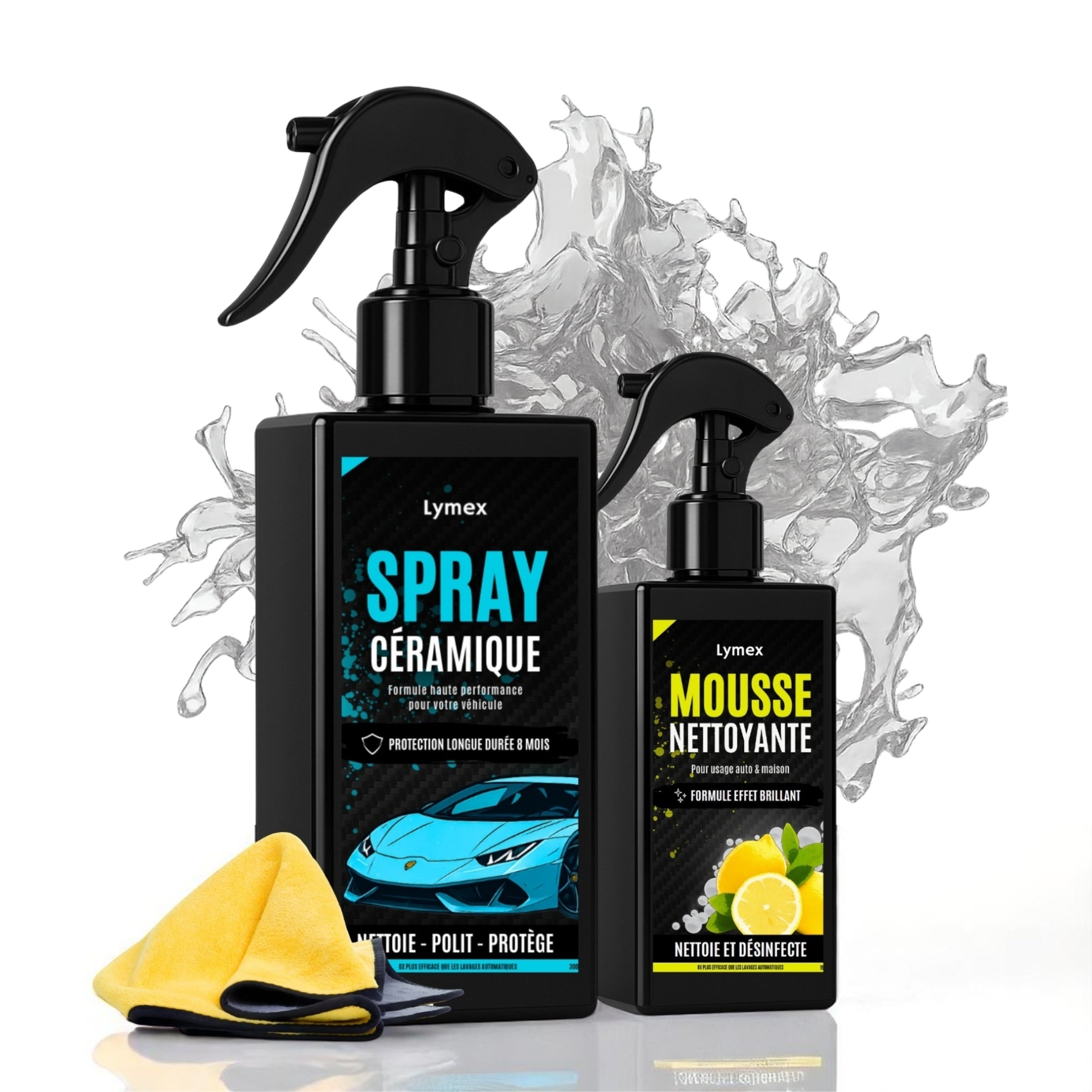 LYMEX® KIT PREMIUM D'ENTRETIEN AUTOMOBILE